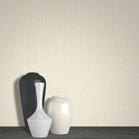 Funkelnder Glitzer Seide Kristall Vinyl - Elfenbein Beige 9000 - Debona Tapete