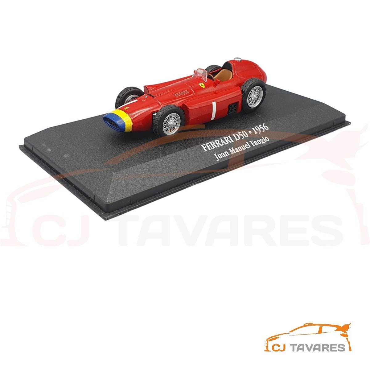 ATLAS 7174001 FERRARI D50 #1 JUAN MANUEL FANGIO F1 1956 1/43