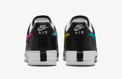 NIKE ナイキ  ×PEACEMINUSONE AQ3692-004 Air Force 1 Low '07 Para-Noise 3.0 Black and Multi-Color/G-DRAGON 27.5㎝ Nike Air Force 1 Low G-Dragon Peaceminusone Para-Noise 3.0 AQ3692