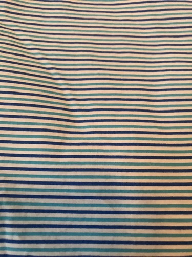 Southern Tide Twin Size Blue Stripe Sheet Set 100% Cotton 3 Piece - Picture 5 of 6
