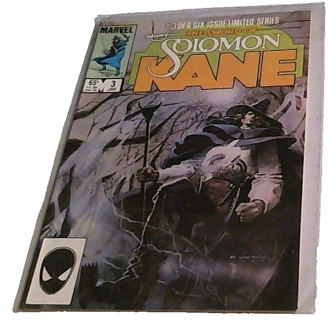 Marvel comics the Sword of Solomon Kane issue #3 of 6 comic book