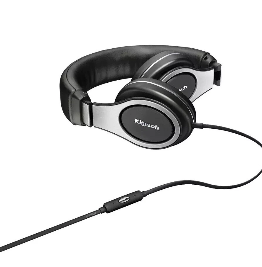 Klipsch Reference On-Ear Premium Headphone, Black- Black (1060417) - Image 3 of 4