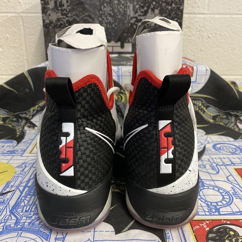 Nike Lebron XIV Flip The Switch 2017 Red/White/Black (852405-103) Men's 10.5 - Picture 6 of 9