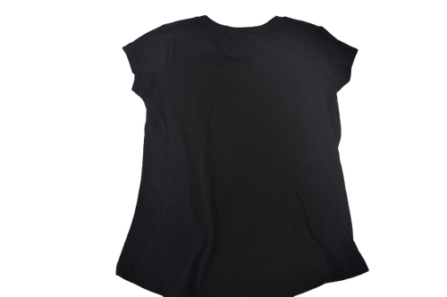 Neff X Disney Youth Girls Mickey Mouse Floral Fill Black Tee Shirt New S - Picture 2 of 6