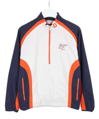 Veste De Golf FOOTJOY Mijas Pour Homme Taille M Anorak À Col Zippé Mi-Long Léger - Photo 1/4
