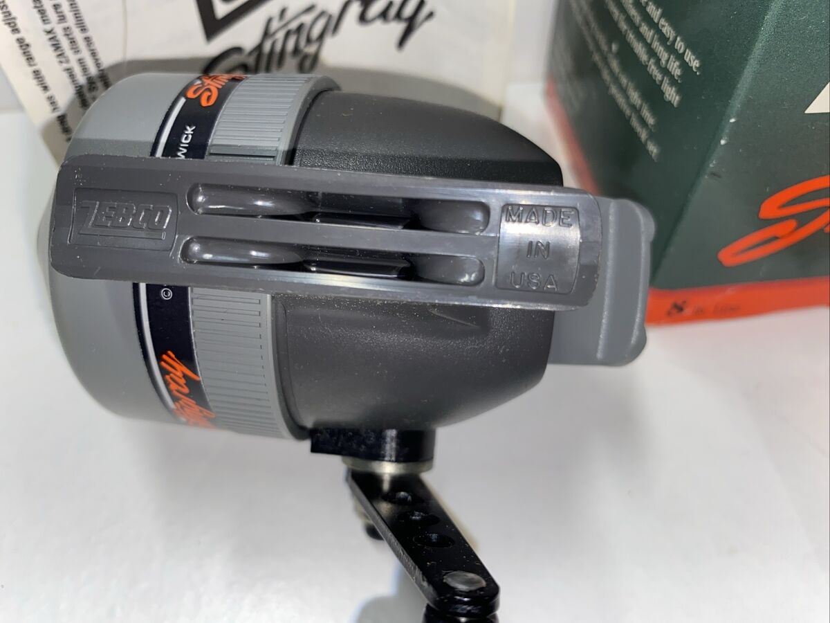 1989 Zebco Stingray ZX8 Spincast Spinning Reel New With Box 1989 Zebco Stingray ZX8 Spincast Spinning Reel New With Box