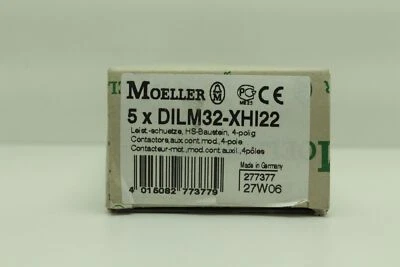 Moeller DILM32-XHI22 Leistungsschütz 4-Pol. (VPE=5 Stk. ) "Neu&OVP" - Bild 1 von 2