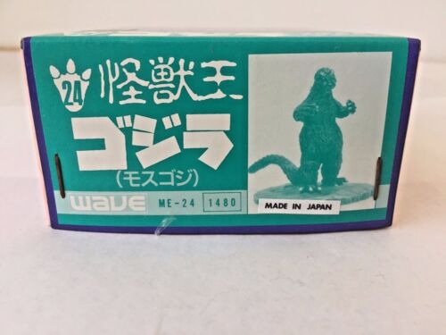 Wave # 24 Godzilla 1964 Diorama Set Metal Figurine (Rare Vintage Metal Kit)