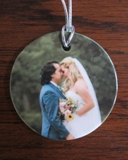 Personalized ceramic First Christmas Married Ornament custom 2021