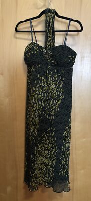 american eagle striped halter dress Mackenna Navy Cotton Stripe Halter Smock Back Maxi Dress