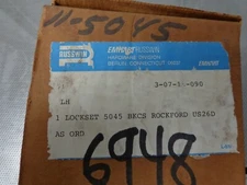 Russwin Lockset 5045 BKCS Rockford US26D Left hand LH 3-07-18-090 Emhart