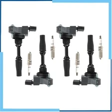 4 For 2013-2015 Chevrolet Malibu 2.5L L4 Ignition Coil & Spark Plug