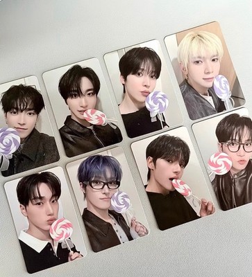 Ateez Official Photocard Fromm Lollipop ver. POBs Adrenaline Golden Hour part 4