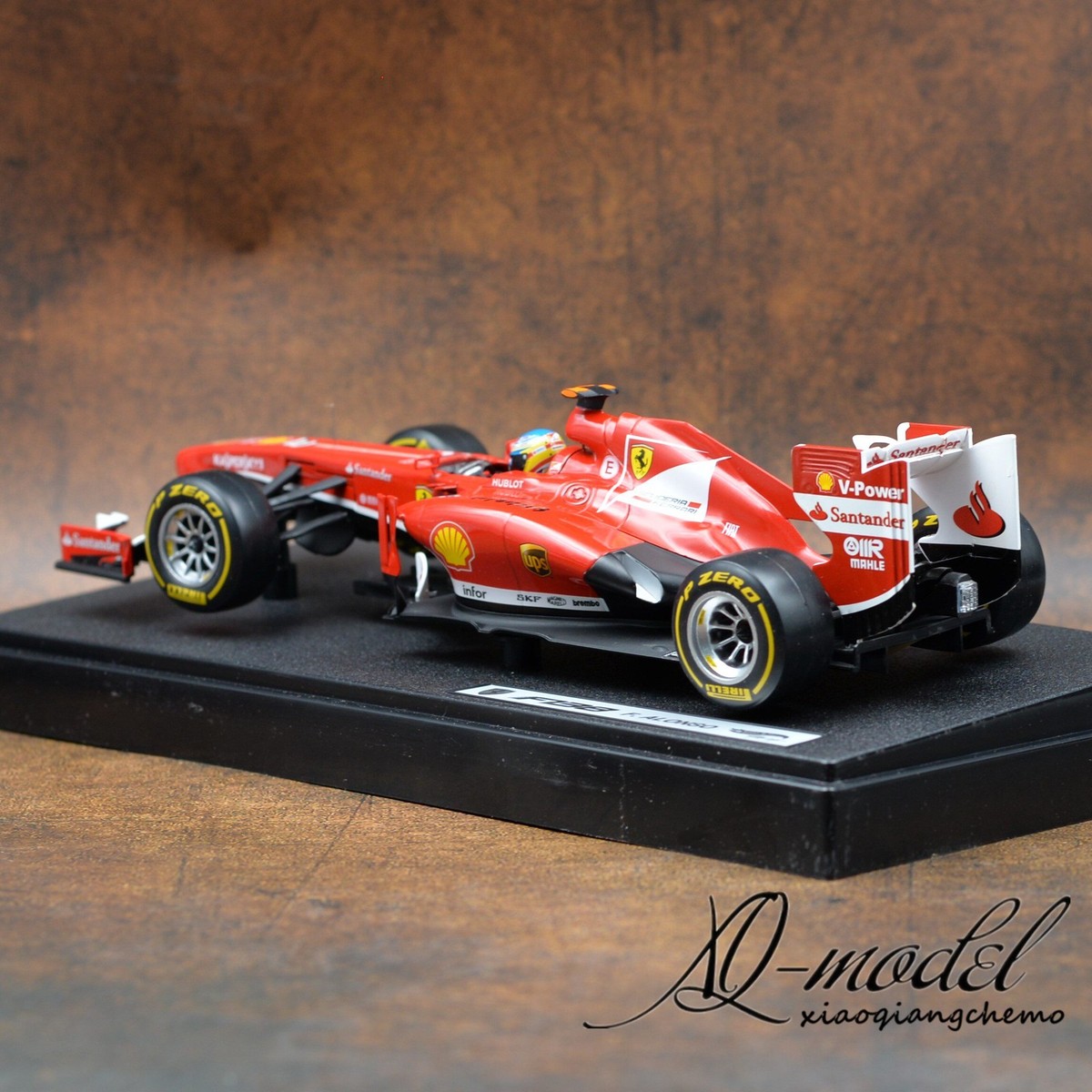 Hot Wheels Ferrari F138 Fernando Alonso 2013 BCK14 1/18 for sale