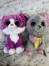 Ty Mouse And Cat Plush Toy