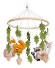 First Landings Woodland Baby Mobile – Forest Animals Nursery Mobile Owl Theme
