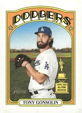 2021 Topps Heritage #676 Tony Gonsolin