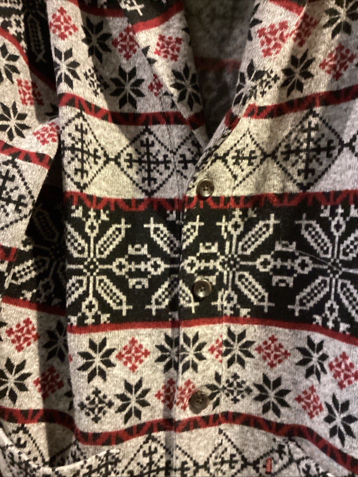 Levi’s Western Polar Fleece Jacket Xl thumbnail 3