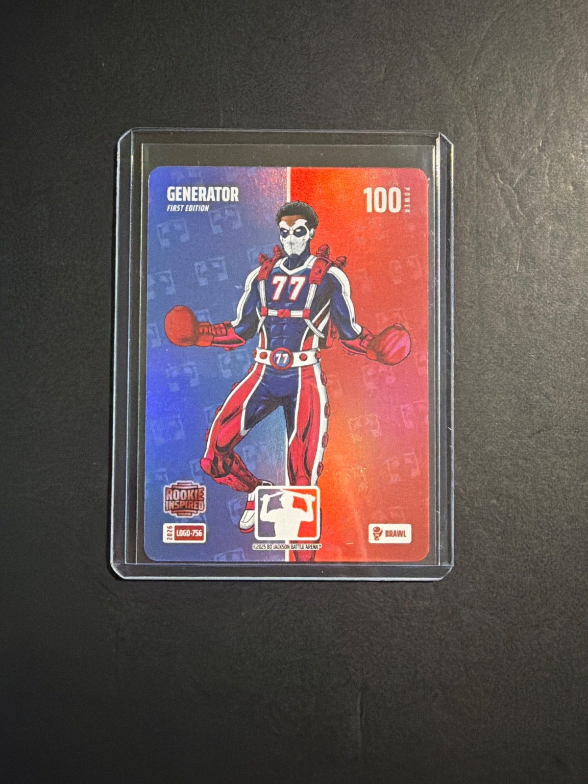 Generator Bo Jackson Battle Arena 100 Power Brawl LOGO-756 2026 Rookie Inspired