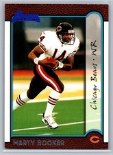 1999 TOPPS BOWMAN ROOKIE CARD # 187 Marty Booker - Chicago Bears. rookie card picture