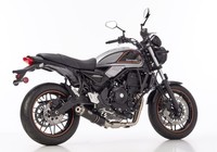 Hurric Supersport Auspuff Schwarz Passend FüR Kawasaki Z650 RS 2024-2026