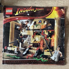 LEGO Indiana Jones 7621 - Lost Ark of the Covenant Building Set Incomplete