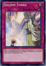 Yugioh! Solemn Strike BOSH-EN079 Secret Rare Unlimited