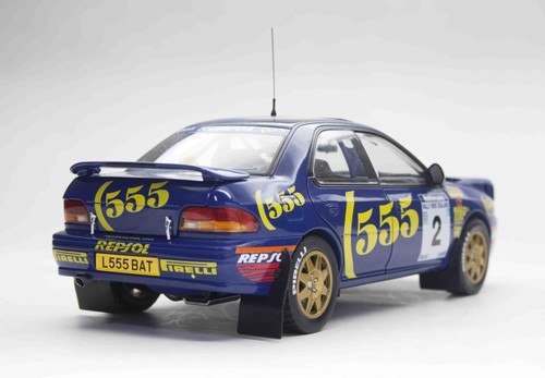 Sun Star 5521 1/18 Subaru Impreza 555 Rallye New Zealand 1994 Winner #2 C. McRae - Picture 5 of 12