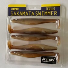 Deps Sakamata Swimmer 5.3 inch Soft Lure Unopened Fishing Bait New
