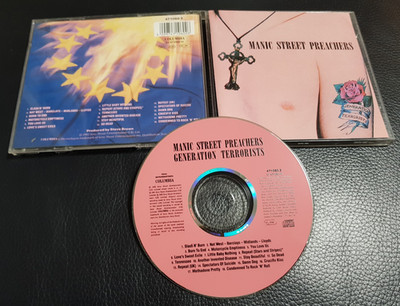 Manic Street Preachers - Generation Terrorists ( Sony 1992 ) Cd