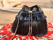 JIMMY CHOO Bon Bon Crossbody Bag With Embroidered