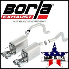 Borla Atak 2 Axle-back Exhaust System Fits 2009-2013 Chevy Corvette C6 6.2l Borla Atak 2 Axle-back Exhaust System Fits 2009-2013 Chevy Corvette C6 6.2l