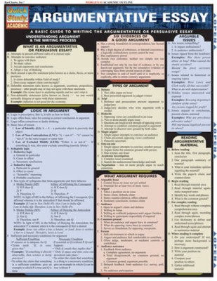 Argumentative Essay (Quickstudy: Academic) - Pamphlet - VERY GOOD
