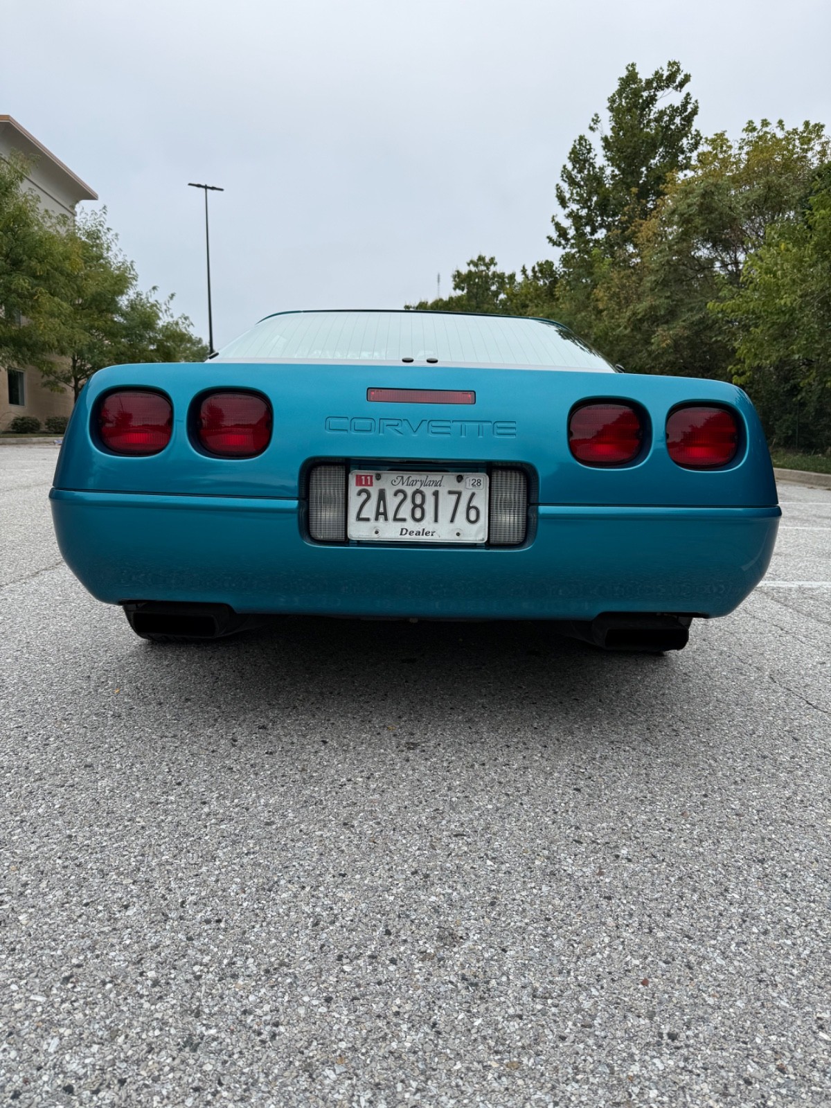 1994 Teal Chevrolet Corvette   | C4 Corvette Photo 7
