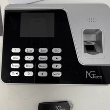 NGTeco Time Clocks for Employees Small Business, AS10 Fingerprint Time