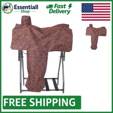Tough 600 Denier Nylon Saddle Cover with Elastic for Complete Coverage
