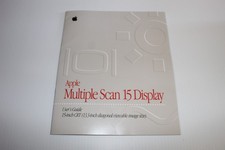 Apple Multiple Scan 15 Display - User's Guide Only
