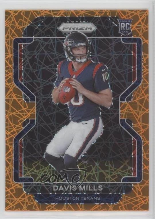 2021 Panini Prizm Rookie Lazer Prizm Davis Mills #352 Rookie RC 17qq