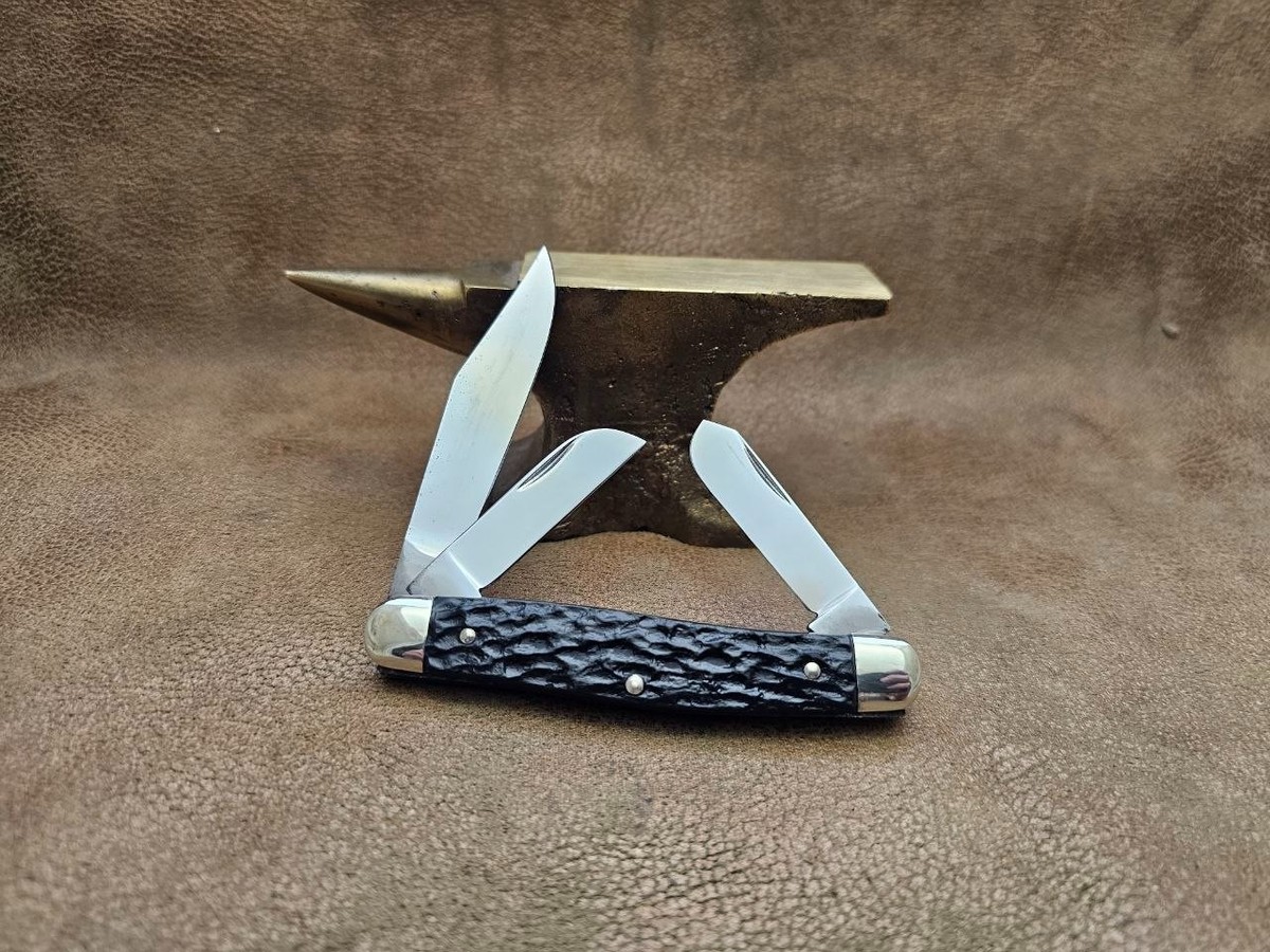 Vintage Boker Solingen Germany 7474 premium stockman pocket knife