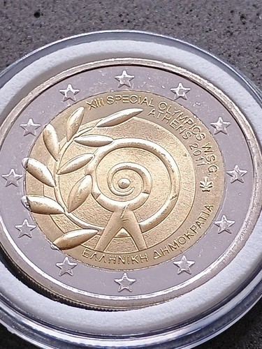 2 euro commemorativo Grecia 2011. XIII Special Olympics. - Foto 4 di 16