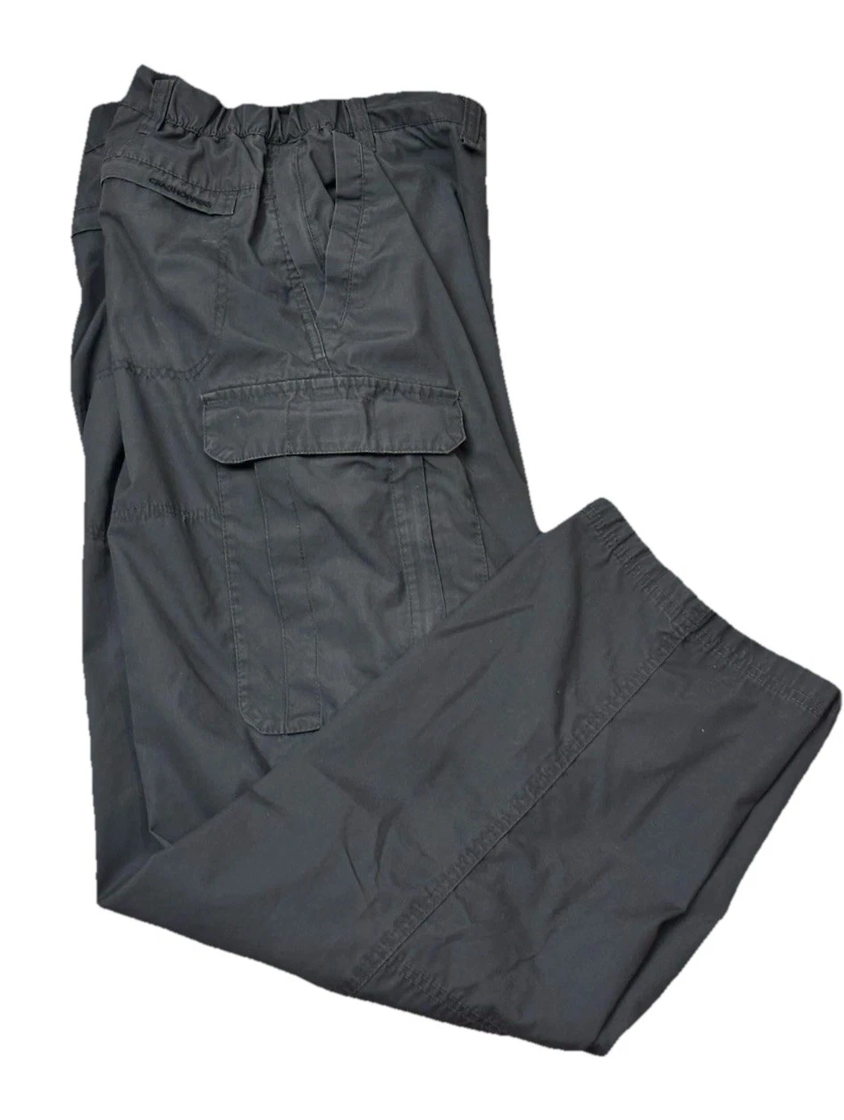 Craghoppers Bug Repel Mens 38x29 Gray Cargo Pants Outdoor Hiking Gorpcore
Opens in a new window or t