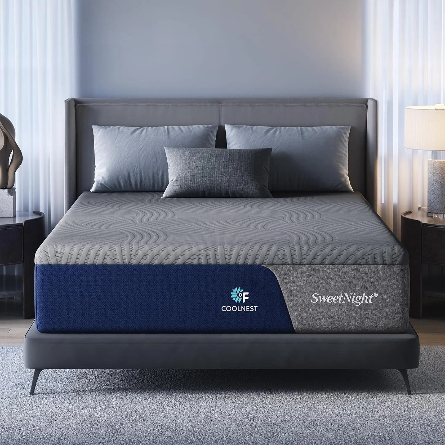 CoolNest Mattress, Cooling Memory Foam Mattress for Cool Night