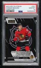 2023 O-Pee-Chee Platinum NHL Variations Connor Bedard PSA 10 GEM MT Shield 06of
