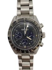 SEIKO Quartz Wristwatch Analog Stainless BLK SLV V192 0AF0