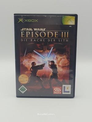 Star Wars Episode III die Rache der Sith CIB XBox Classic -Guter Zustand-   ZZ