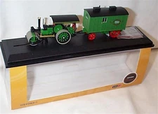 Oxford Diecast Aveling & Porter Road Roller/Living Wagon Fred Dibnah 76APR004
