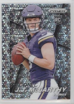 2024 Panini Prizm Flashback Rookie No Huddle Prizm JJ McCarthy #3 1d59