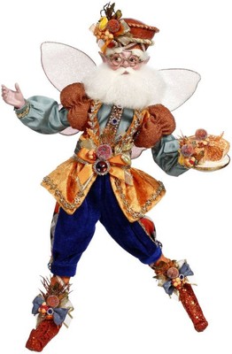 Mark Roberts Fall Harvest Pumpkin Pie Maker Fairy Medium - 17''