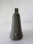RARE NICE ORIGINAL ANTIQUE FORGED IRON COWBELL “RING FOR OMAHA” NEBRASKA, USA — photo 4