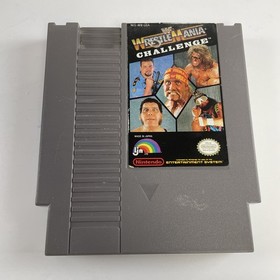 WWF Wrestlemania Challenge Nintendo NES con manuale e custodia